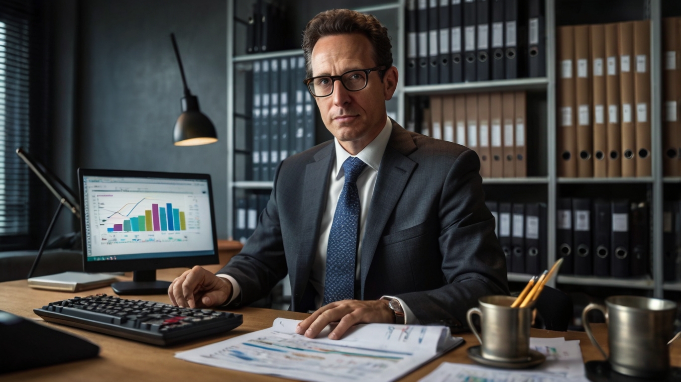 Finanzexperten Team im Büro